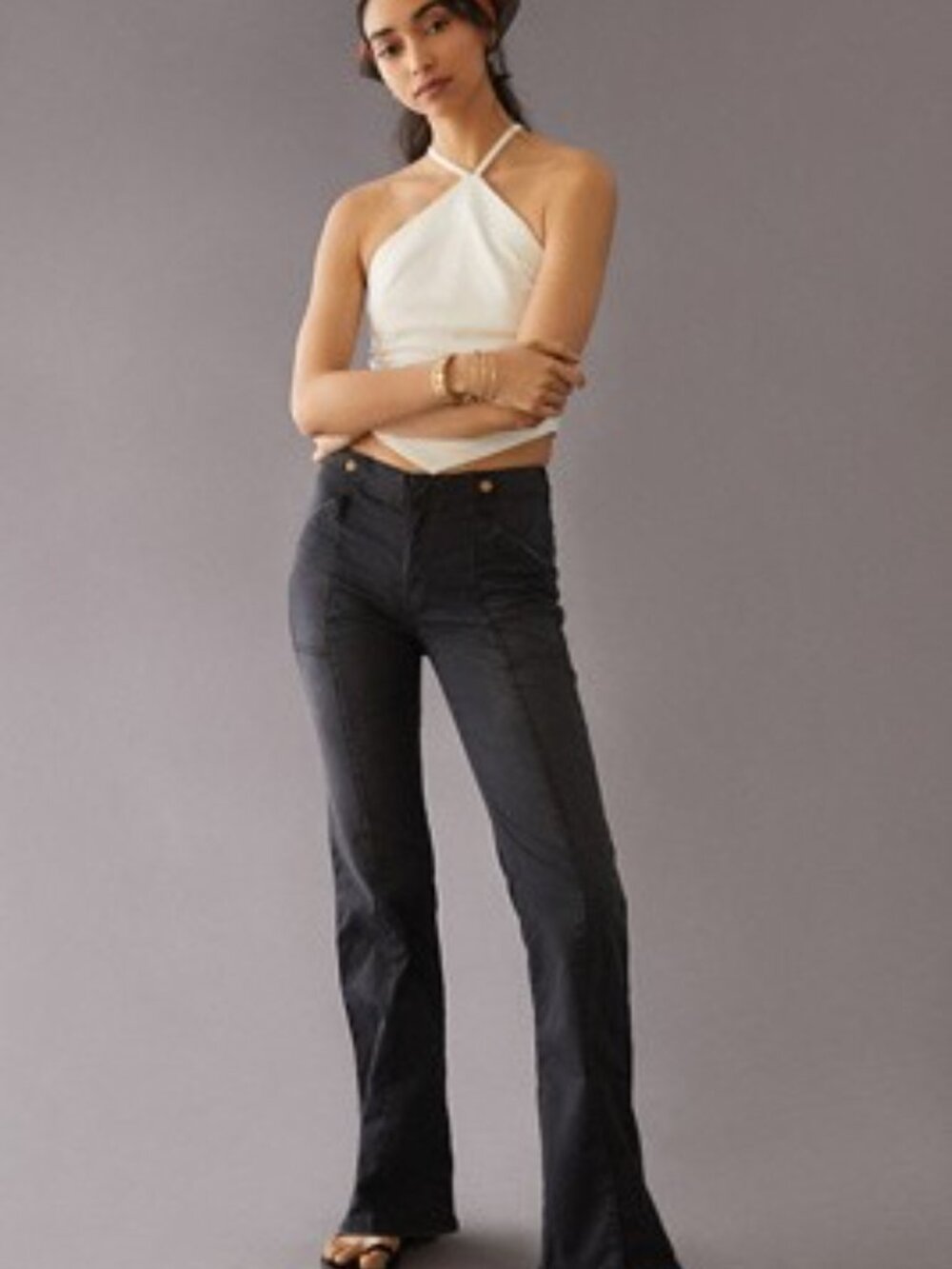 Anthropologie Pilcro Navy pants